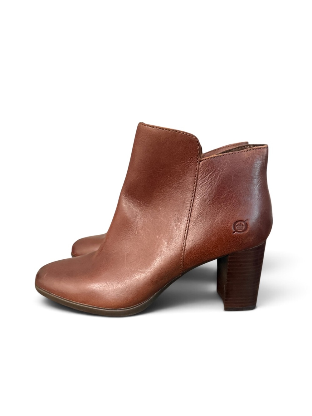 Born Olivia Brown Booties – Sz 9.5M - Picture 4 of 7